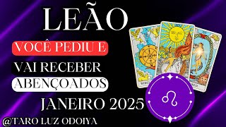 LEÃO🎆JAN/25- SENTA PRA NÃO CAIR😯A GRANDE VIRADA! TRAZENDO FORTES EMOÇÕES PRA SUA VIDA...