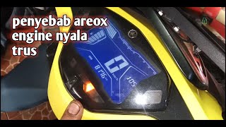 Penyebab engine aerox nyala trus