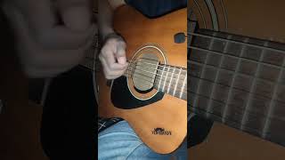 Permainan gitar paling simpel dan asik buat di tongkrongan. Cuma modal chord (D) #shorts