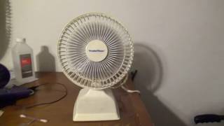 WeatherWorks 6 inch desk fan