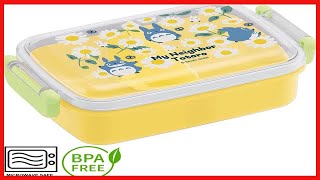 My Neighbor Totoro Bento Lunch Box (15oz) - Cute Lunch Carrier with Secure 2-Point Locking Lid