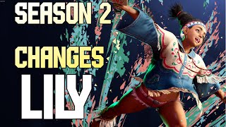 SF6 Season 2 Changes: Lily (mild buffs)