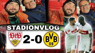 STUTTGART ÜBERZEUGT UND HAUT DORTMUND AUSM POKAL 🔥 VfB Stuttgart vs Borussia Dortmund | Stadionvlog