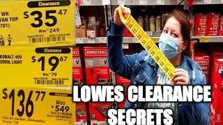 MY TOP 3 LOWE'S CLEARANCE SECRETS || NEW CLEARANCE FINDS|| #lowesclearance #clearance #toolclearance