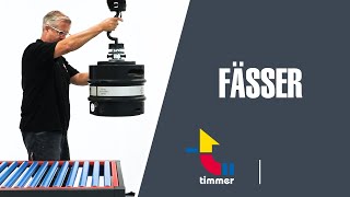 Timmer Vakuum-Schlauchheber - Fässer, Einhandbedienung