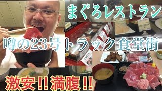 【トラッカーメシ】23号四日市三重県の定番トラッカー食堂！まぐろレストラン