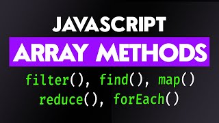 5 JavaScript Array Methods You Must Master – Map, Filter, Reduce & More