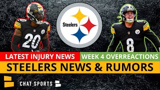 Kenny Pickett Starting + Steelers Injury News & Overreactions On Minkah Fitzpatrick, Chase Claypool