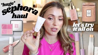 A *huge* Sephora Haul ✨ Let's try some ~HOT NEW~ makeup!!