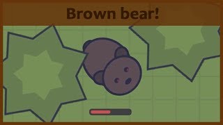 Moomoo.io - NEW BROWN BEAR ANIMAL! Update idea with gameplay!