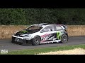 oliver solberg flatout up goodwood hillclimb 600hp citroën ds3 rx supercar