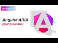 Angular 21 New Features | Angular ARIA | Everything about Angular ARIA