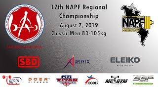 Classic Men 83-105kg - NAPF Regional Championship -2019