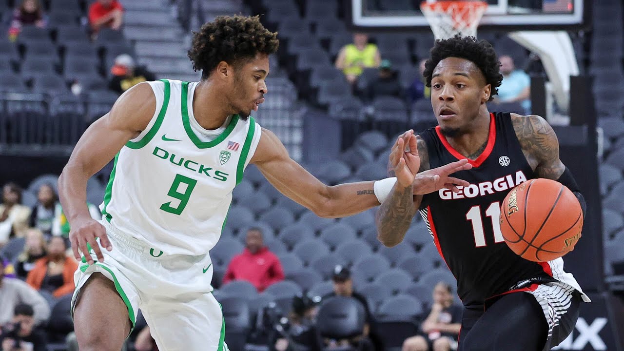 Oregon Vs. Georgia: 2023 Hall Of Fame Series Men’s Basketball ...