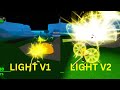 Comparing Light V1 And V2 | King Legacy UPDATE 6