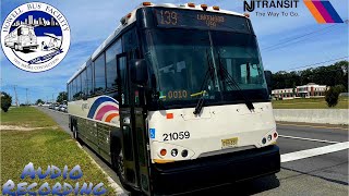 NJT || 2021 [Motor Coach Industries] D4500CT 21059  [ Audio Recording ]