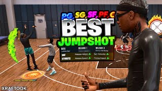 #1 BEST JUMPSHOTS FOR 6’10-7’3 BUILDS ON NBA 2K25!