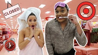 OVERNIGHT CHALLENGE IN TARGET!