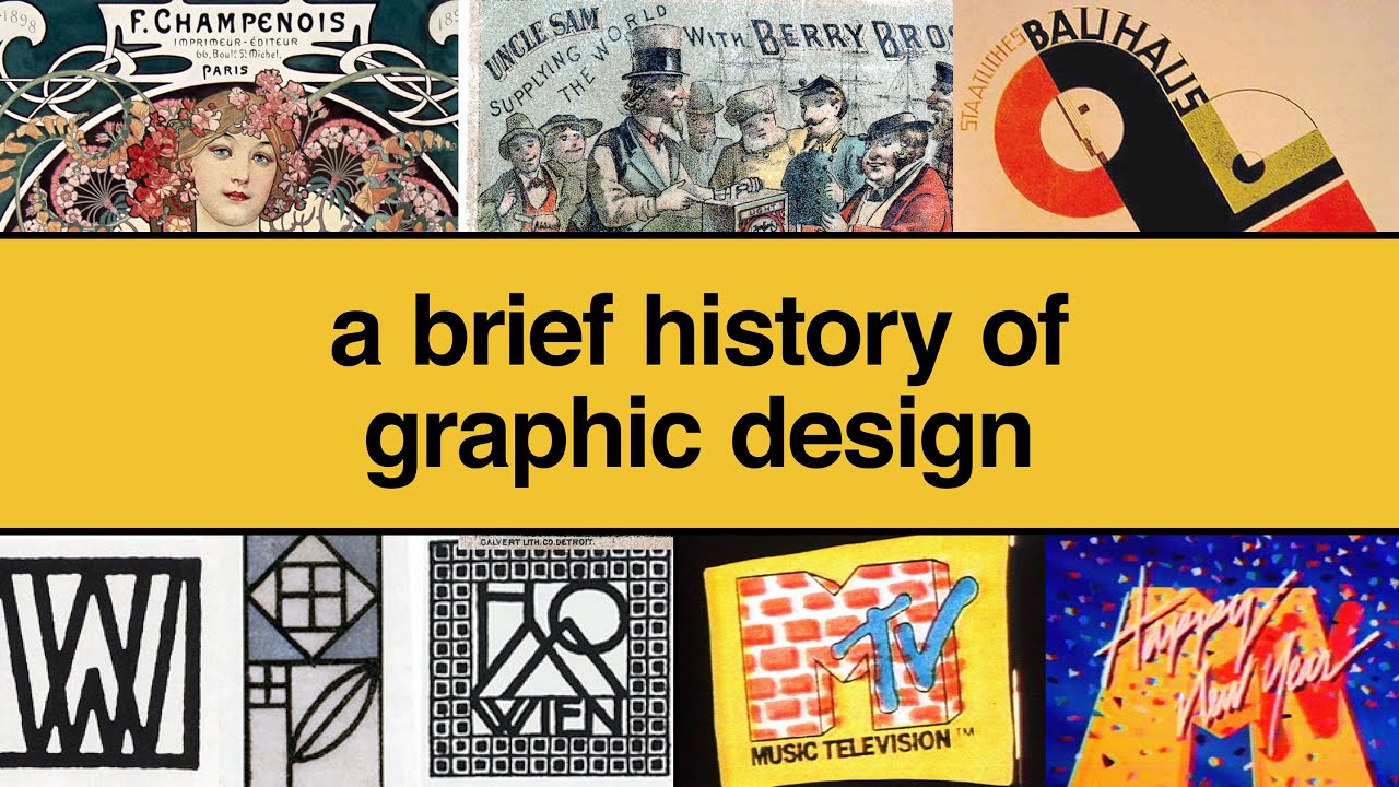 History Of Graphic Design In 2 Minutes - Graphic Design Fundamentals ...