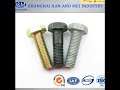 din933 full thread hex bolts sus304 din933 hex bolt