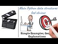 Master Python Data Structures: Lists, Tuples, Sets, and Dictionaries