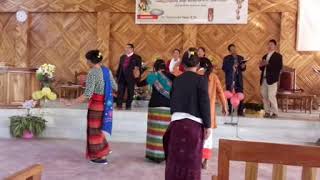 (Folk Dance) Rianglong Baptist Church celebrating New Year, 2019