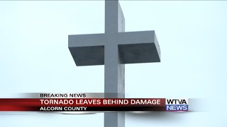 EF-1 tornado touched down in Alcorn County