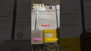 Rank 1,2,3 ~SOF 2023 cash prize ₹, medal and Certificate #sof #shorts #ytshorts