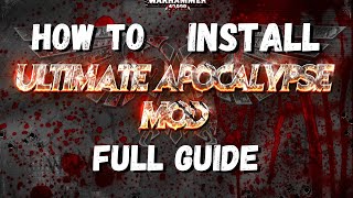 How to Install Dawn of War Ultimate Apocalypse Mod🔥 (2025) (Full Guide)