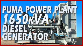 Puma Power Plant Diesel Generator 1650kVA - XP16503 Walk round #puma | #fgwilson Authorised Dealer