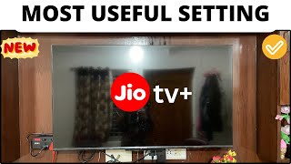 Jio tv Plus App Most Useful settings -Check Now ! #jiotv #jiotvplus