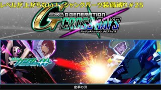 【G GENERATION クロスレイズ・ジャンクパーツ装備縛り】#25：ダブルオー・変革の刃