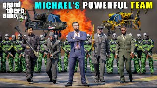 GTA 5 : MICHAEL'S POWERFUL TEAM MEMBERS ARE BACK || BB GAMING