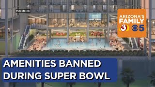 Residents banned from using Phoenix apartment amenities due to Super Bowl