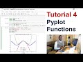 Tutorial 4 - Pyplot Functions