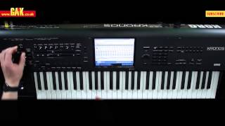 Korg Kronos Music Workstation Demo - PART 2