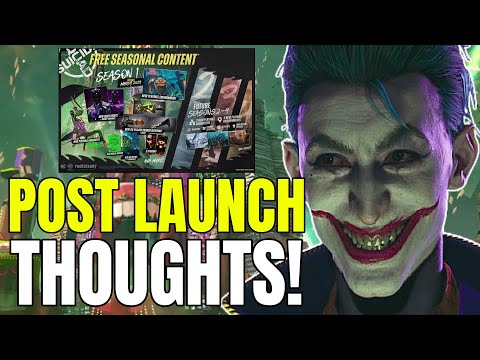 Suicide Squad Kill The Justice League POST LAUNCH Content Revealed! My Thoughts