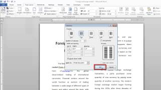 How to Insert Columns in Word
