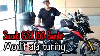 Motor Suzuki GSX 150 Bandit Modif ala Turing