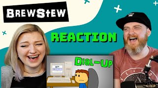 "Dial-Up" @brewstew | HatGuy & Nikki react