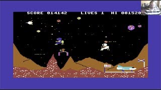 Lukozer Retro Game Review 419 - Space Walk - Commodore 64