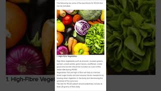 Best diet for pcod problem | pcod diet chart | pcos diet for weight loss #shorts #pcod #pcos #diet