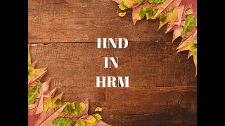 HND In HRM   G5  Marketing Concepts    2024 12 28