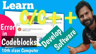 error couldn't create project directory Code::Blocks | Code::Blocks Project Directory Error