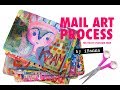 Mail Art POSTCARDS for the DIY Postcard Swap + download free tracker