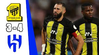 Mitrović Hat-Trick Hero 🔥🔥 | Al-Ittihad 3 - 4 Al Hilal | All Goals \u0026 Highlights