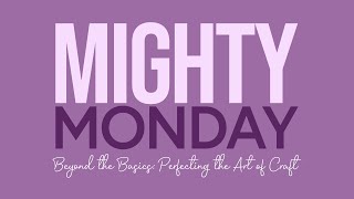 06/01/25 - MIGHTY MONDAY -STENCLING TECHNIQUES - Join Toni for her detailed demonstrations