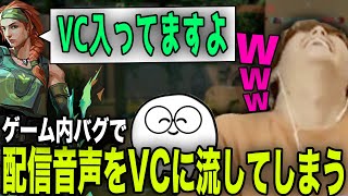 【雑談】ゲーム内バグでリスナーと喋っている音声を気付かずVCに流してしまうじゃす【じゃすぱー切り抜き】