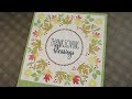 How to Use the Gina K Wreath Builder Stencil & Stamps