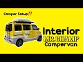 Vlog 3 Interior Mr.Champ Campervan...Mobile Campervan